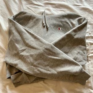 Cropped champion hoodie